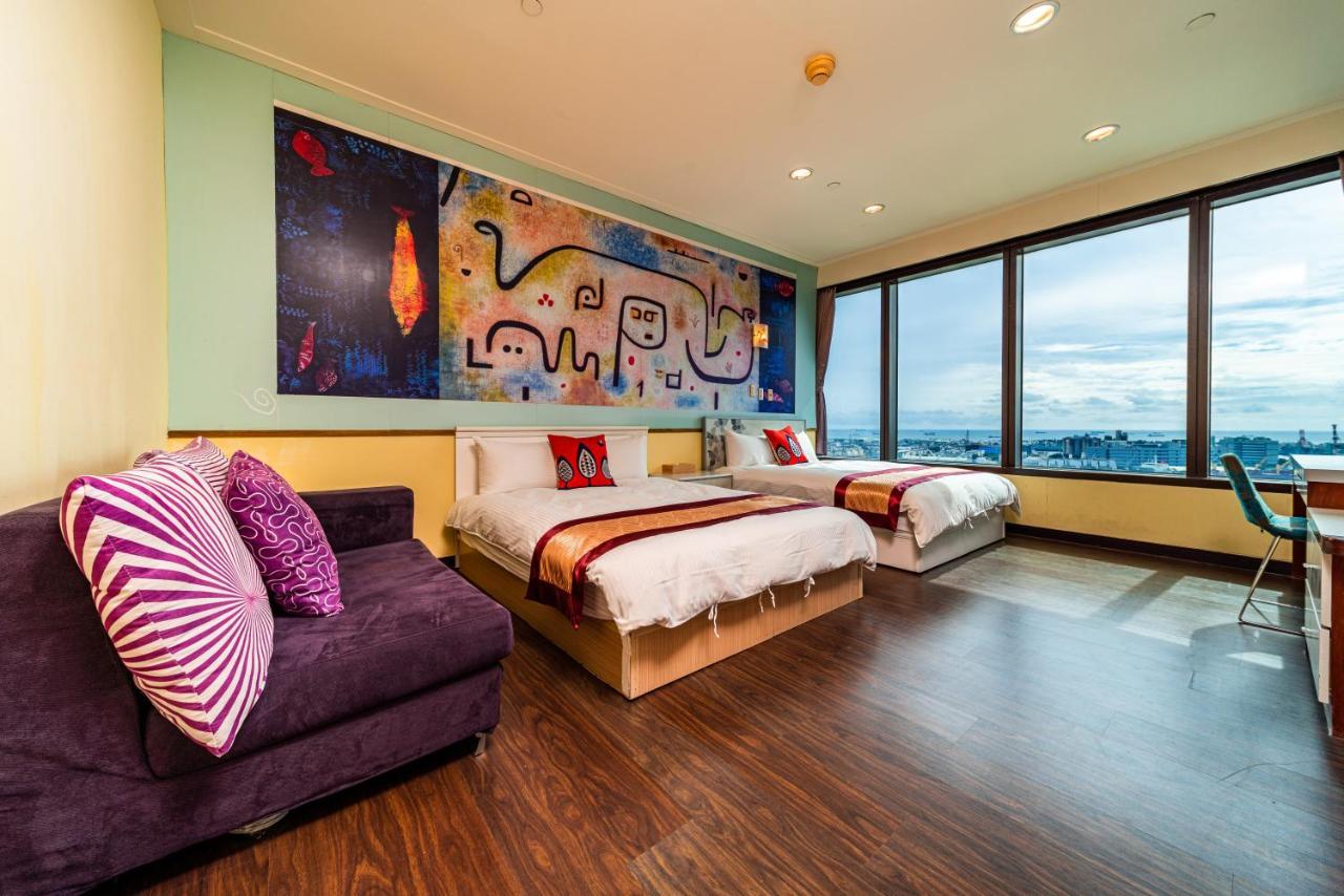 85 Leisurely Hotell Kaohsiung Exteriör bild