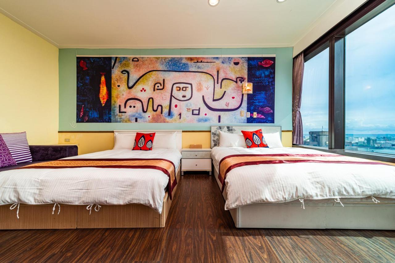 85 Leisurely Hotell Kaohsiung Exteriör bild